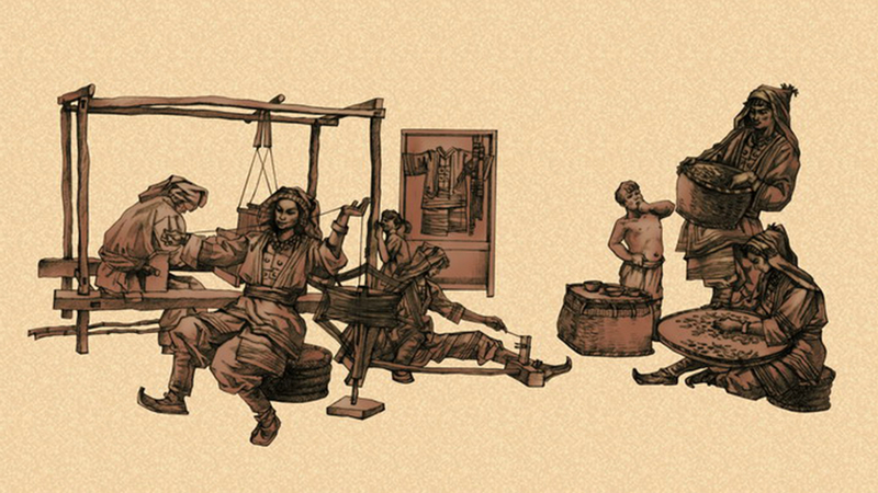 园林雕塑,场景雕像,大型铜雕