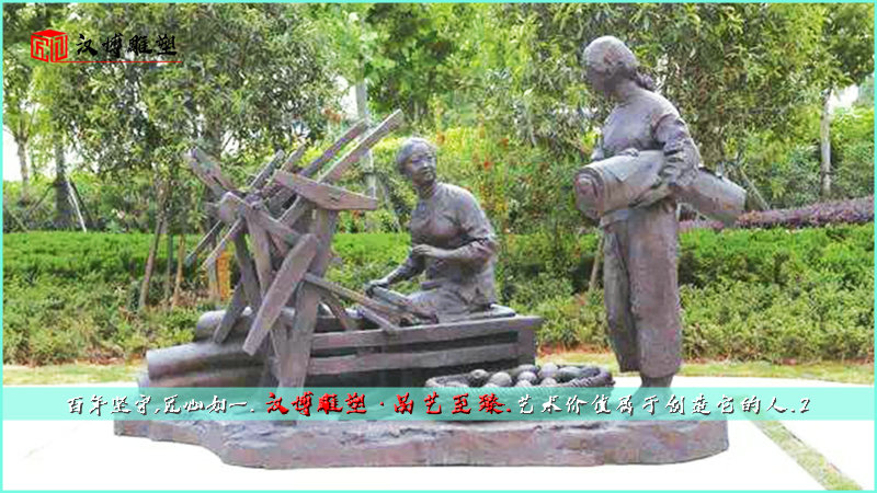 户外铜雕,女子雕像,铸铜雕塑