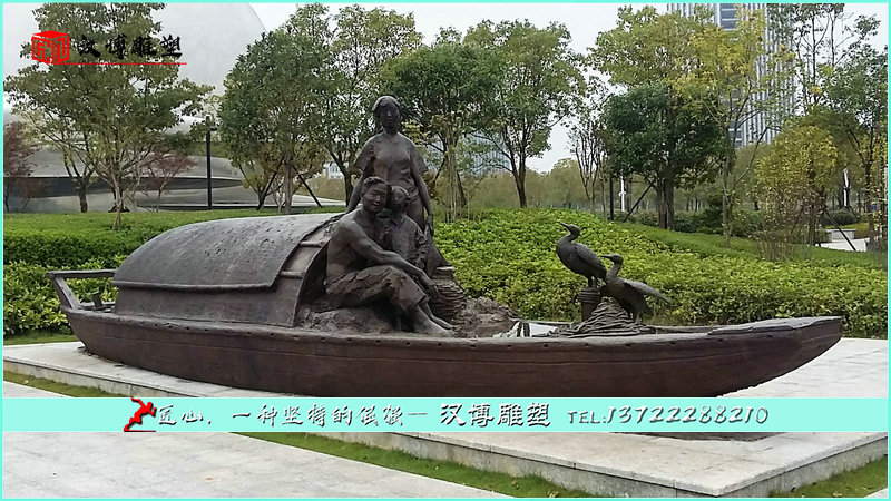 公园雕塑,人物铜雕,景区雕塑