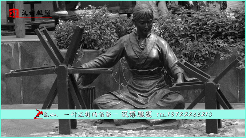 园林雕塑,场景雕像,人物铜雕