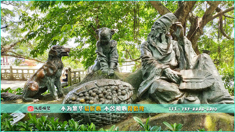 名人铜雕,人物铸铜雕像,历史文化雕塑